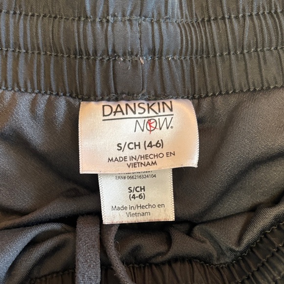 Danskin Black Shorts with Pink Accents - Picture 2 of 5